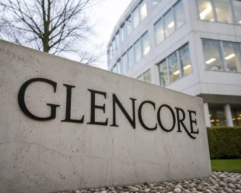 Glencore shares fall, copper drawdown dull ahead of July output test