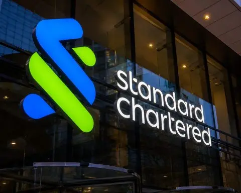 Standard Chartered gains as bank eyes digital-asset trades for fees