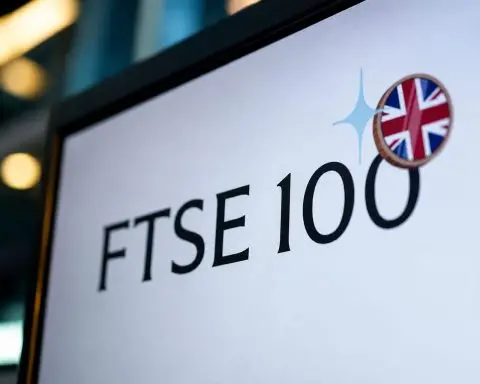 FTSE 100 rises but UK mid-caps struggle
