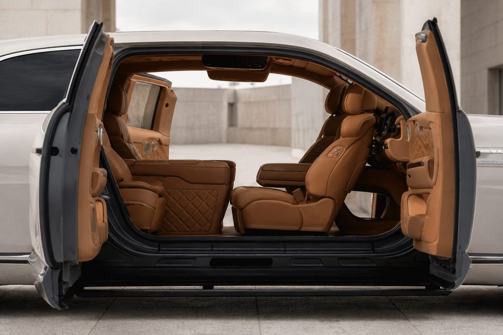 Genesis GV90 Launches With 310-Mile Range, Coach Doors