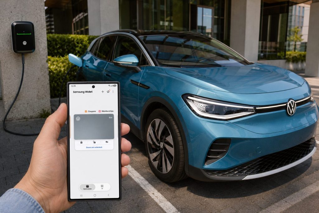 Samsung Wallet Adds Volkswagen ID. Digital Keys, but Older EVs Miss Out