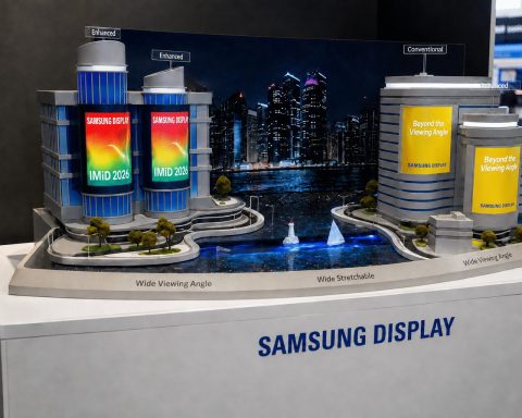 Samsung’s Wide View OLED Targets Foldable Phones’ Brightness Gap